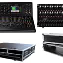 Midas M32 Live Console + DL32 StageBox + ProX XS-MIDM32DHW Case + X-4UE 4U Deluxe rack