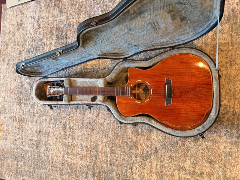 Washburn Comfort G55CE Koa 2016 - Present - Natural image 1