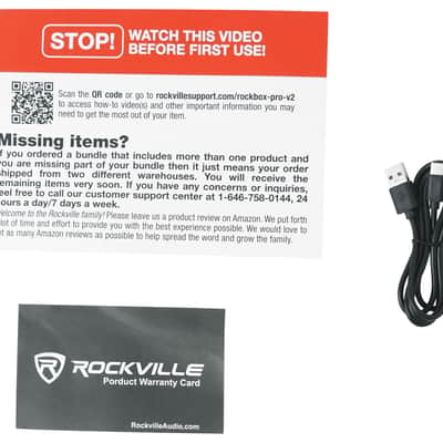2 Rockville ROCKBOX PRO V2 6.5" 150w Portable Bluetooth Speakers w/Wireless Link image 12