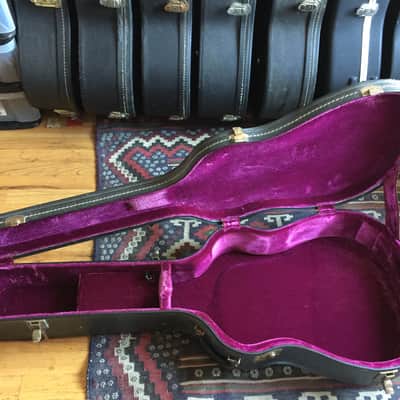 Violet-Lined 1960s Guild/Ess & Ess Guitar Case image 1