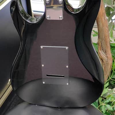Ibanez Gio GRX20-BKN Dual Humbucker 6-String Electric Guitar - Black image 9