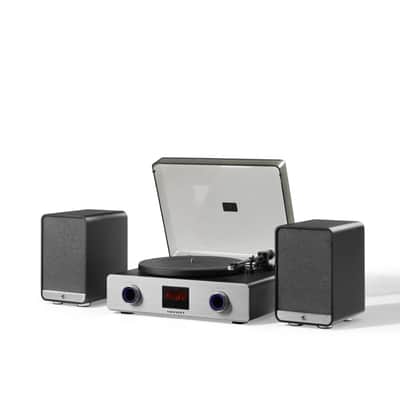 Crosley C92A-BK C92 2-Speed Bluetooth Record Player With Speakers - Black image 10