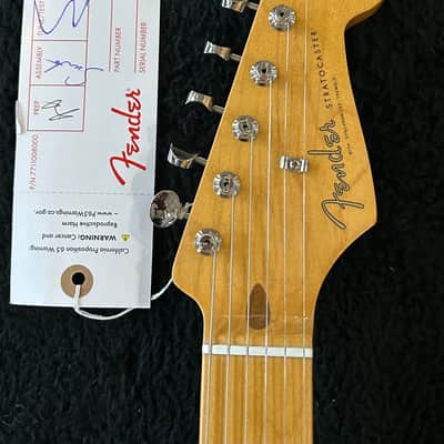 Fender Vintera II '50s Stratocaster with Maple Fretboard Ocean Turquoise #MX23077676 / 8lbs. 4.2oz image 9