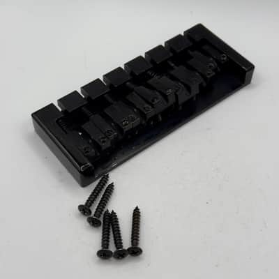 Conklin Groove Tools 7 String Bass Bridge 1990’s - Black image 3