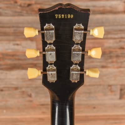 Gibson Murphy Lab '57 Les Paul Reissue Heavy Aged Ebony over Gold image 5