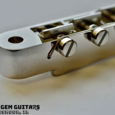 New! Gibson OEM ABR-1 Bridge with posts and thumbwheels Nickel Finish fits Les Paul Standard, ES-335, SG Standard and others! image 5