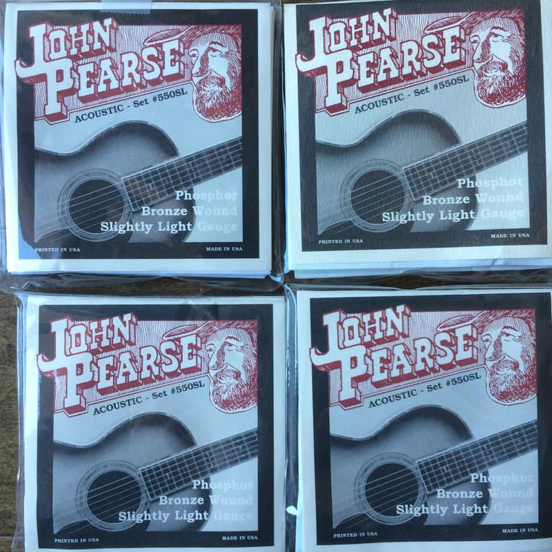 John Pearse Strings Acoustic Strings Phosphor Bronze Slightly Light 11-50 image 1