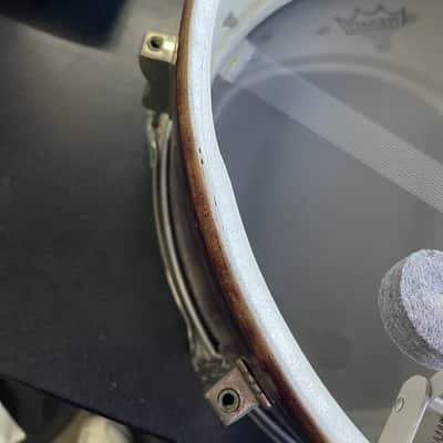 1960 Ludwig Auditorium 6.5"x15" Snare 471M - Mahogany image 20