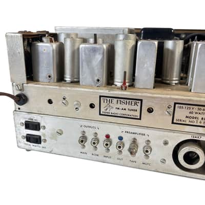 The Fisher Series Eighty Model 80-T AM/FM Tube Tuner Preamplifier (Untested - Sold AS IS) image 6