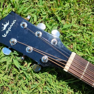 Kepma GA2-232A Acoustic Electric Guitar - Natural Finish - Super Clean w/ Case and Accessories image 3