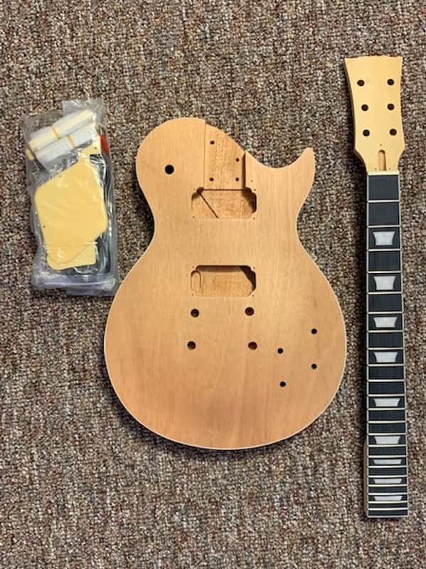 Harley Benton SC DIY Electric Guitar Kit - LP Style image 1