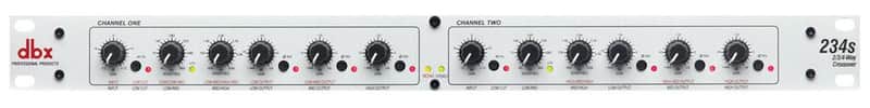 DBX 234s | Stereo 2/3 Way Mono 4 Way Crossover image 1