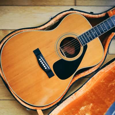 Yamaha FG-301B Jumbo Dreadnought Natural | Reverb