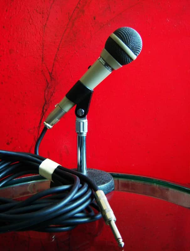 Vintage RARE 1970's Electro-Voice PL68SH / PL88 cardioid Dynamic Microphone w accessories High Z image 1