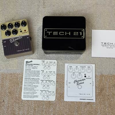 Tech 21 SansAmp Character Series Blonde V2 2010s - Blonde/Black image 9