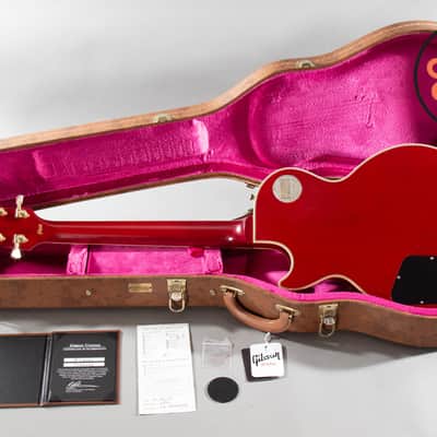 2015 Gibson Custom Shop Les Paul Custom Figured Trans Red w/ OHSC & COA image 5