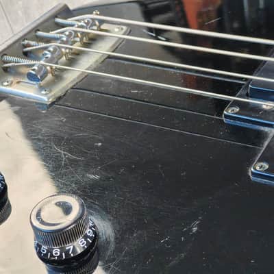 1986 Yamaha Japan BBVI-A Broad Bass (Black) image 7