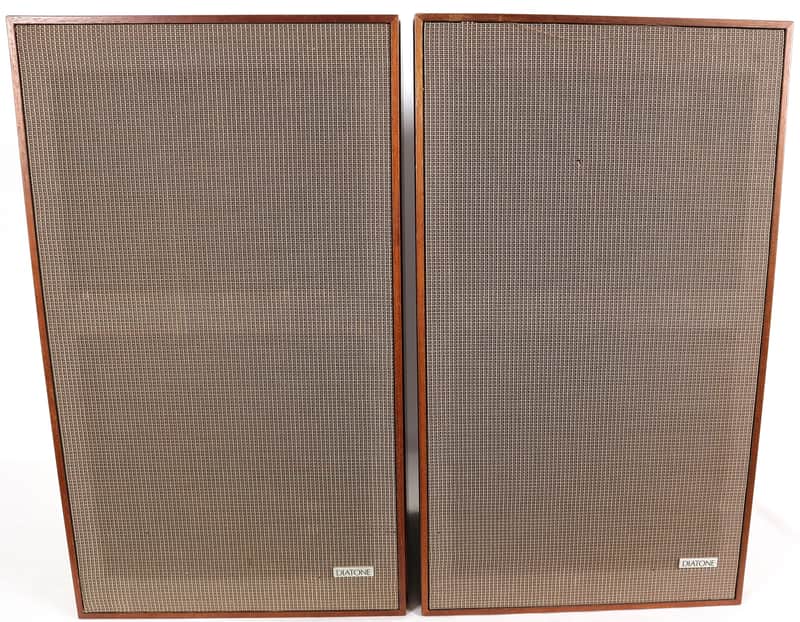 Vintage Mitsubishi Diatone DS-26B 60w Stereo Speakers Speaker Pair