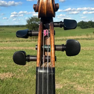Fine 1860ca French Caussin Violin Cappa in Saluzzio model w/Appraisal image 11