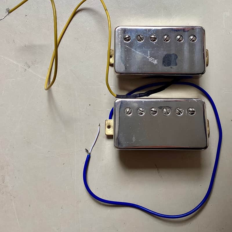 1979/80 Gotoh Vintage Humbucking Pickups Chrome