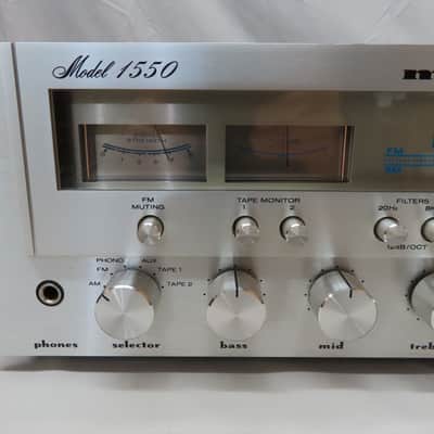 Vintage Marantz 1550 AM/FM Stereo Receiver - 50 Watts Per Channel image 3