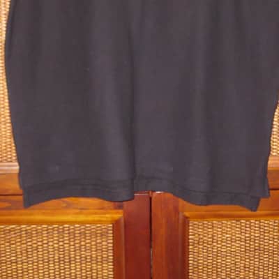 new (old stock) with hang tag (A+) genuine Gibson Black, 100% Cotton, Polo Style Short Sleeve Shirt, size M (medium) Manufacturers Item No: SGGABLMPOLOMD from the 2010s (but it is new) UPC # 711106561400 image 15