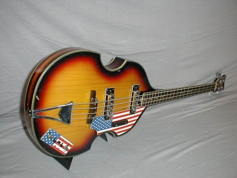 70's UNIVOX VIOLIN BASS image 1