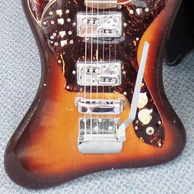 Imperial / Burns Electric Guitar - Made in Japan - 3-Color Sunburst Vintage RARE 60's image 1