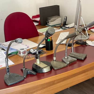 Telefunken Philips  geloso …..LOTTO 6 pcs MIKROFON image 22