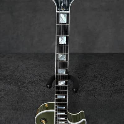 2026 Gibson Custom Shop Les Paul Custom VOS – Olive Drab w/ Gold Hardware image 12