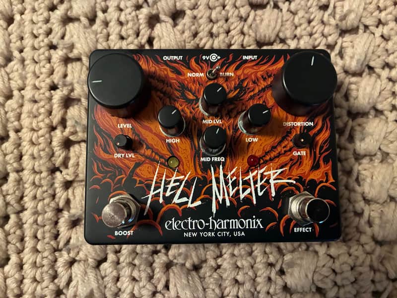 Electro-Harmonix Hell Melter Advanced Metal Distortion image 1