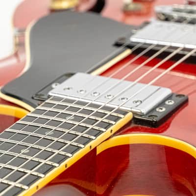 1980 Yamaha Super Axe SA1000 Semi-Hollow Electric Guitar with Case – Cherry image 7