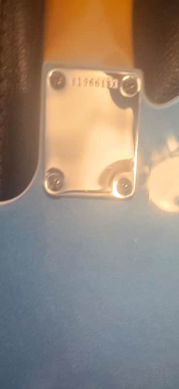 Fender American original 60's telecaster 2019 - Pehlam blue image 1