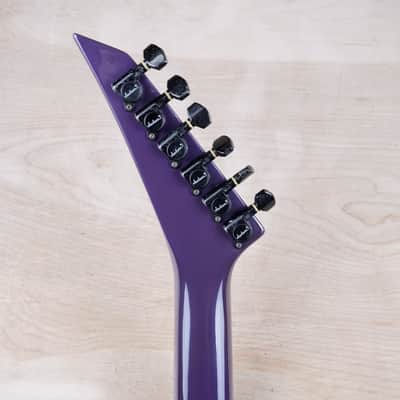 Jackson Randy Rhoads V RR Standard MIJ Neck Thru 1993 Blue Purple Japan w/ Bag image 21