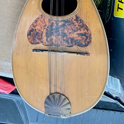 Unbranded Bowl Back Mandolin Early 1900's "For Repair" image 1