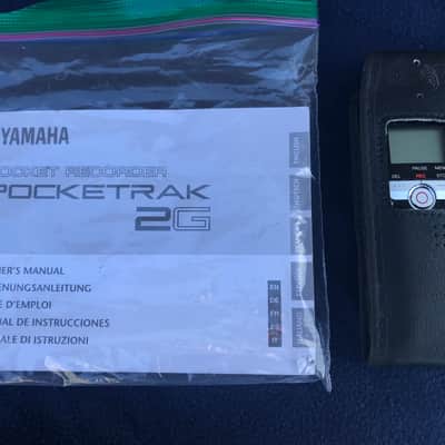Yamaha Pocketrak 2G Recorder 2008 - Black image 1