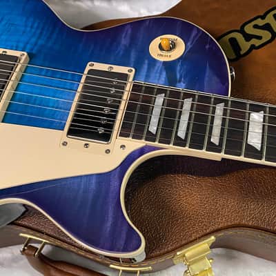NEW! Gibson Les Paul Standard '50s Blueberry Burst - Only 9 lbs - Authorized Dealer - G07433 image 2