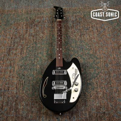 1999 Teisco May Queen Vintage Reissue Semi-Hollowbody Guitar Made in Japan image 2