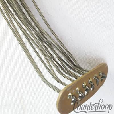 Gretsch 15"12-Strands Snare Drum Coiled Metal/Cloth 17 1/2"Wires+Butt Side Guide image 3