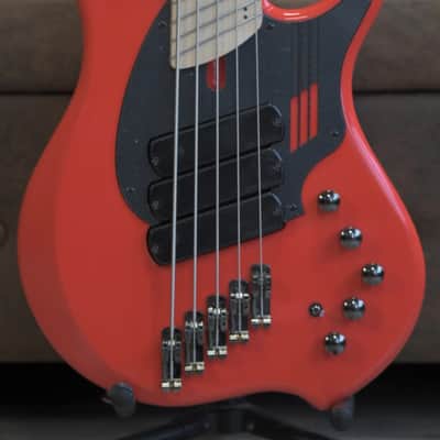 Dingwall NG3 Adam "Nolly" Getgood Signature 5-String - Fiesta Red image 1