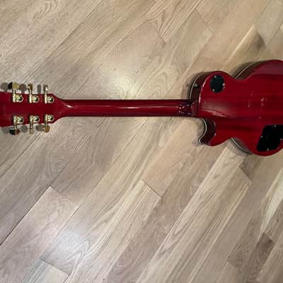 1996 Orville Les Paul RARE Matching Quilt Top Headstock USA Gibson Pickups Grover Tuners w/HSC 8.5 LBS image 11