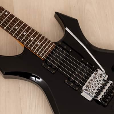1989 BC Rich Warlock NJ Series Black w/ Floyd Rose, Japan image 7