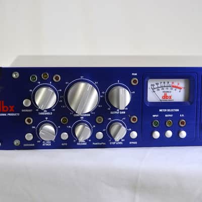 DBX 160sl Blue Rackmount Studio Recording Compressor Limiter image 3