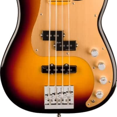 Fender American Ultra II Precision Bass, Maple Fingerboard, Ultraburst image 2