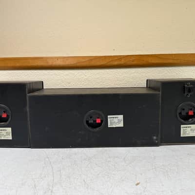 Onkyo Front Speakers SKC-241 & SKS-141 Home Theater Center Channel Audio Black image 5