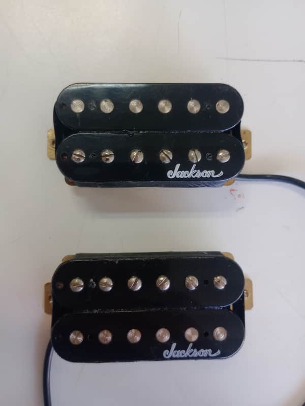 Jackson Belcat Black Neck & Bridge Guitar Humbucker Pickup Set *** FREE SHIPPING *** image 1