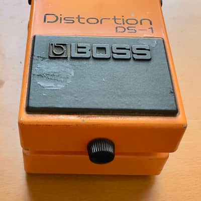 1981 Boss DS-1 "transitional": MIJ, long dash, black screw, black label, Toshiba chip, free CONUS shipping image 6