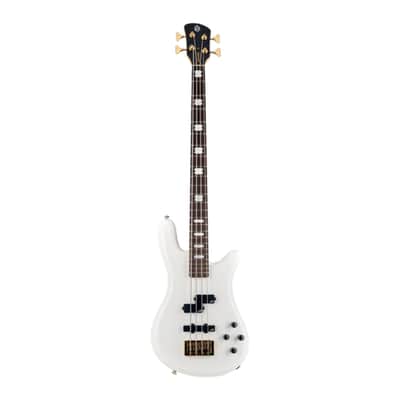 Spector Icon NS-2 Electric Bass Guitar - White Gloss