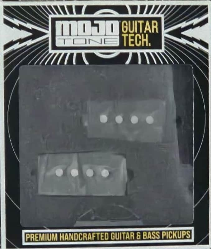 Mojotone Classic Precission Bass Pickup Set 2026 - Black image 1