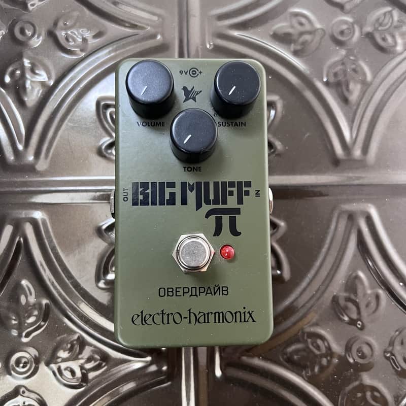 Used Electro Harmonix Green Russian Big Muff Pi image 1